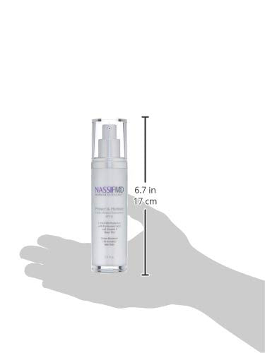 NassifMD Protect and Hydrate SPF44 | Universal Tinted Moisturizer SPF | BB Cream Tinted Moisturizer with SPF | Whipped Sunscreen with Hyaluronic Acid