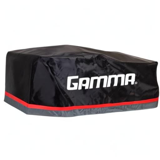 Gamma Electronic Machine Cover, Black/Red