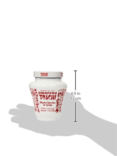 Amarena Toschi Italian Black Cherries in Syrup 17.9 Oz.