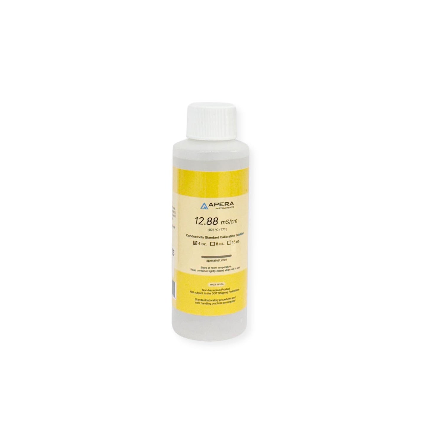 Apera Instruments 12.88 mS/cm (12880 µS/cm) Conductivity Standard Calibration Solution, 4 oz