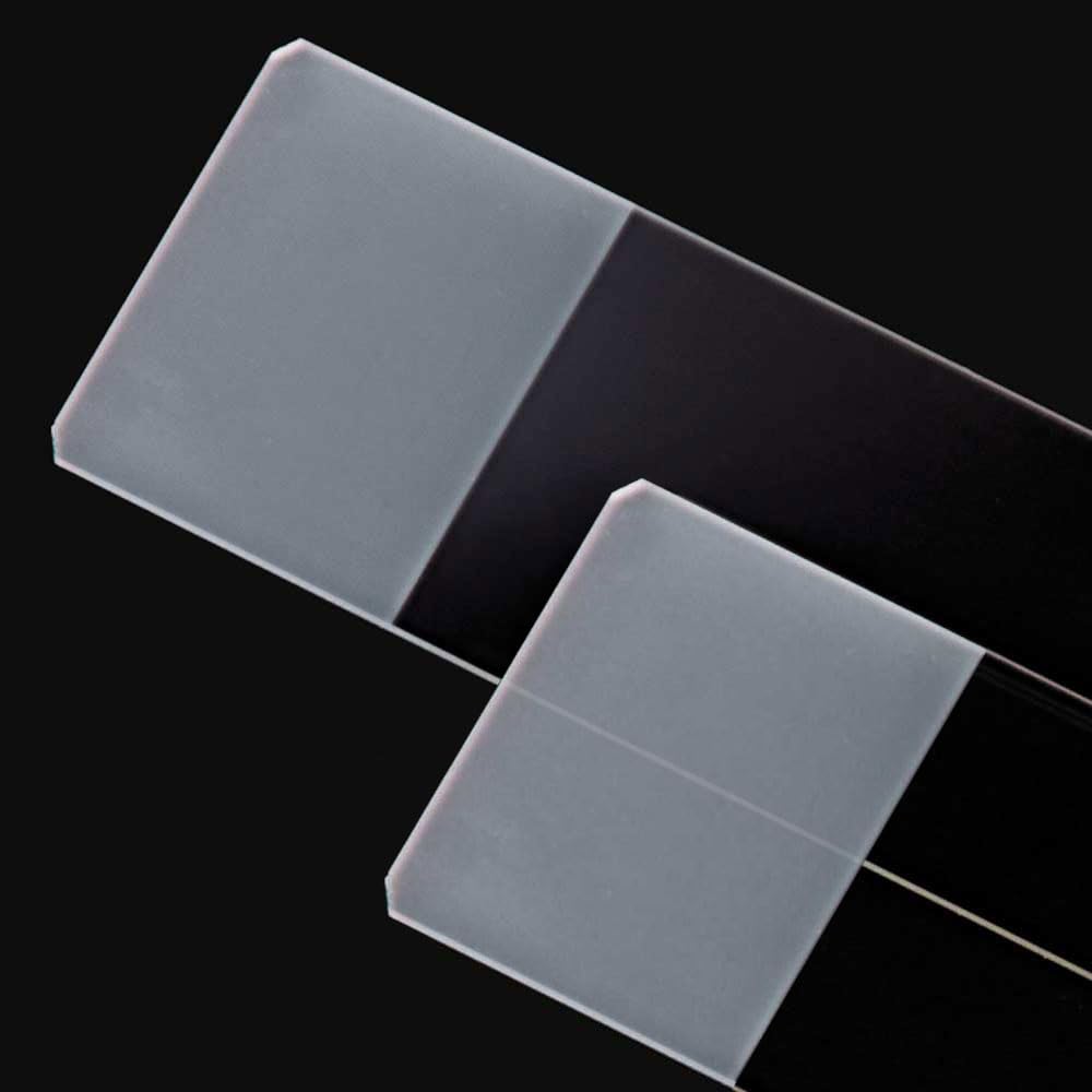Globe Scientific General Purpose Microscope Slides, Frosted 1 End 1 Side, Ground Edges, Safety Corners, 25 x 75mm, Pre-Cleaned, 72/Box, 1440/CS