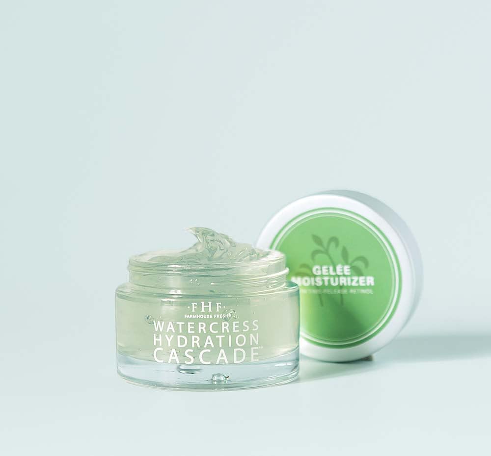 FarmHouse Fresh Watercress Hydration Cascade Gelée Moisturizer, 1.7 Fl Oz