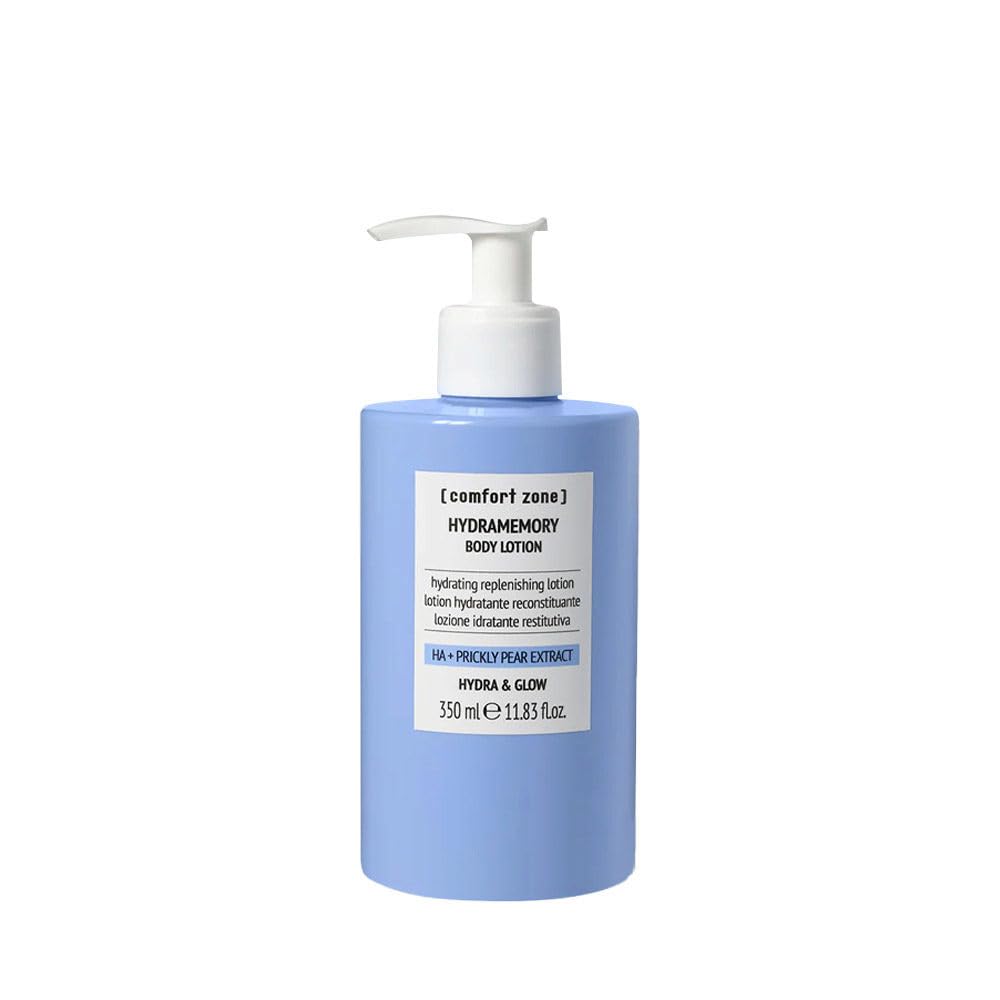 Hydramemory Body Lotion, Moisturizing Lightweight Texture, Immediate Long Lasting Hydration, Soft Silky Feel, Vegan, Prickly Pear, Hyaluronic Acid, Dry Skin, Daily Use, 11.83 Fl Oz