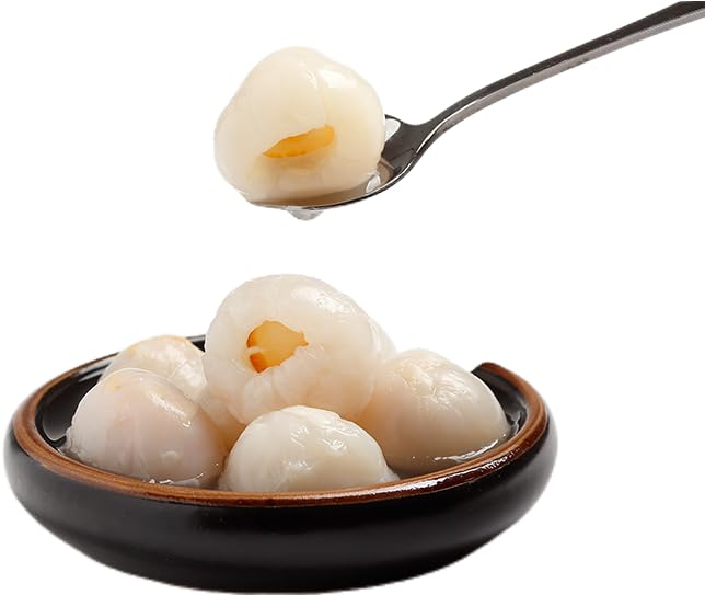 20oz of Peeled, Seedless Lychees in concentrated lychee juice Sugar Syrup, with a delightful floral aroma and taste and a unique chewy texture. Versatile and ready-to-use for your culinary creations, spanning desserts, beverages, fruit salads, and...