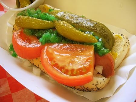 Marconi Hot Giardiniera, Chicago Style Vegetable Mix with Peppers, Carrots, Cauliflower, Celery Gherkins, Bulk Jar, 128 fl oz (1 Gallon)