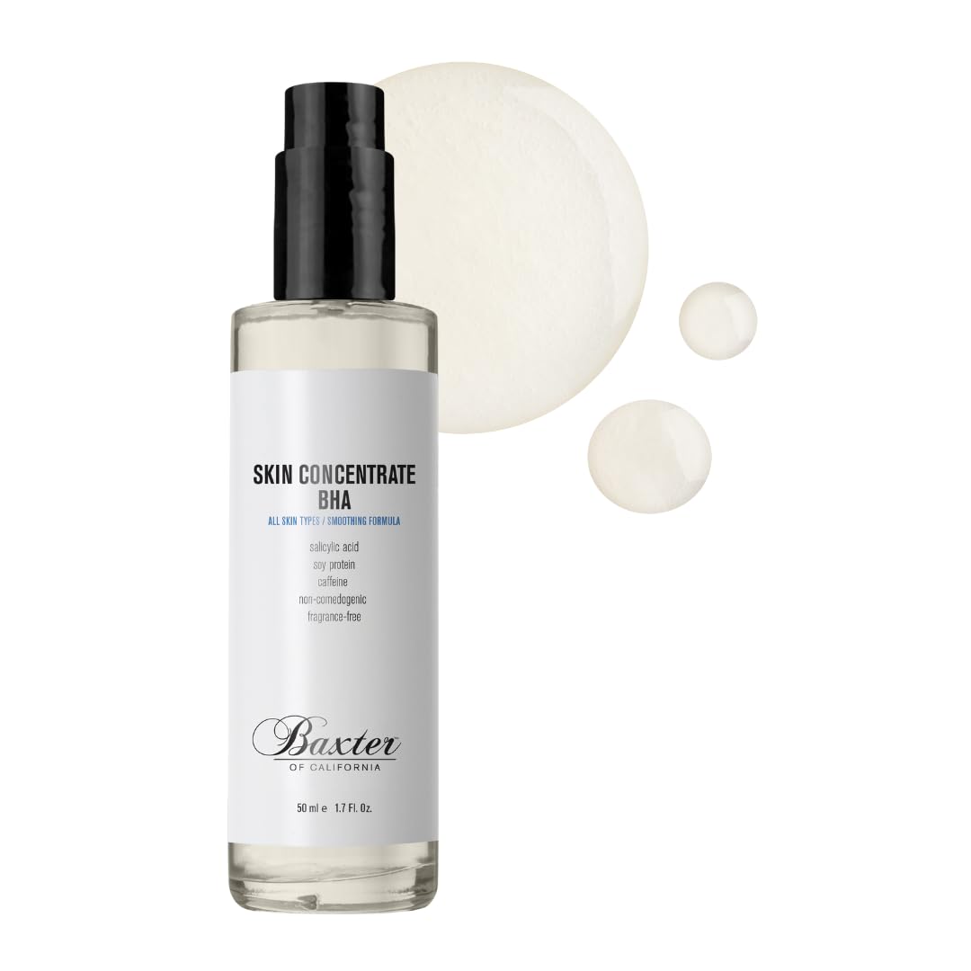Baxter of California Skin Concentrated BHA for Men | Imperfection Reducing Serum | Unscented | 1.7 fl oz.