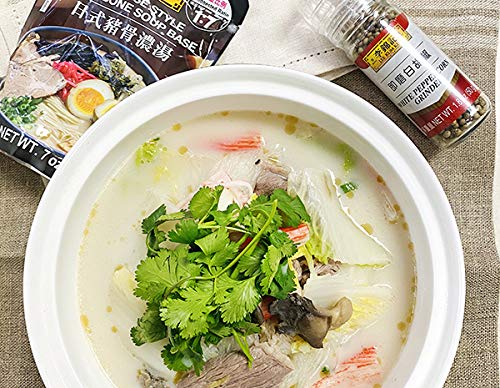 Lee Kum Kee Japanese Style Pork Bone Soup Base 李锦记日式猪骨浓汤 Net wt. 7 Oz (2)
