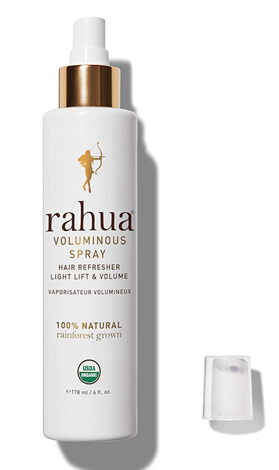 Rahua Voluminous Spray, Vegan Hair Spray for Fine to Medium Hair, Lightweight Texture & Oil Absorbing Lemongrass and Citrus Formula, Texturizing Lift for Refreshing Volume, 6 Fl Oz