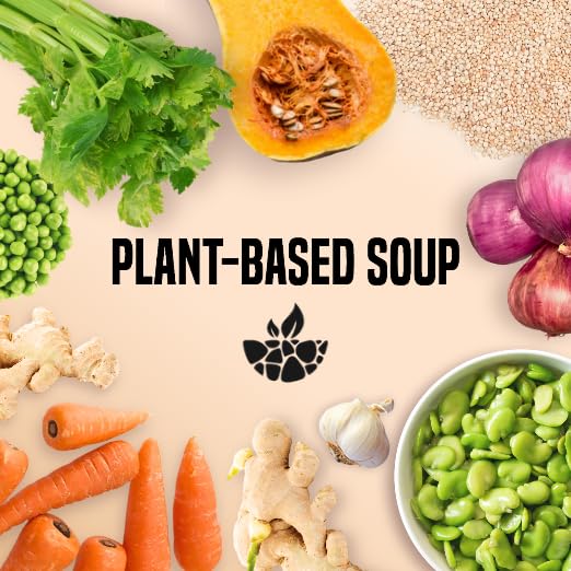 Lawasi Instant Healthy Soup – Quinoa & Vegetable Protein – 5 Packets, 3 Flavors – 15g Protein, 2g Fiber, 100 Calories – Non-GMO, Gluten-Free – Ready to Eat Superfood Meal