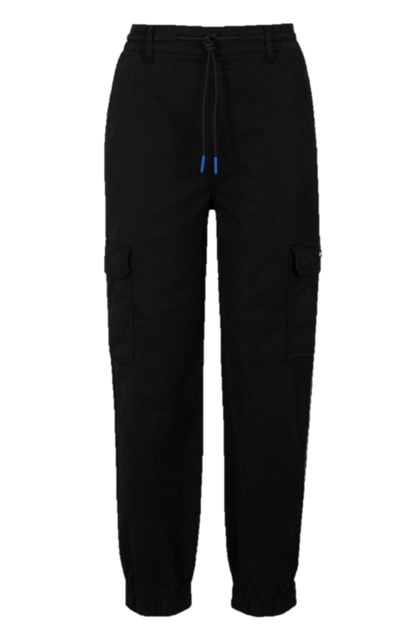 HUGO Women's Cotton Mix Cargo Pocket Drawstring Joggers