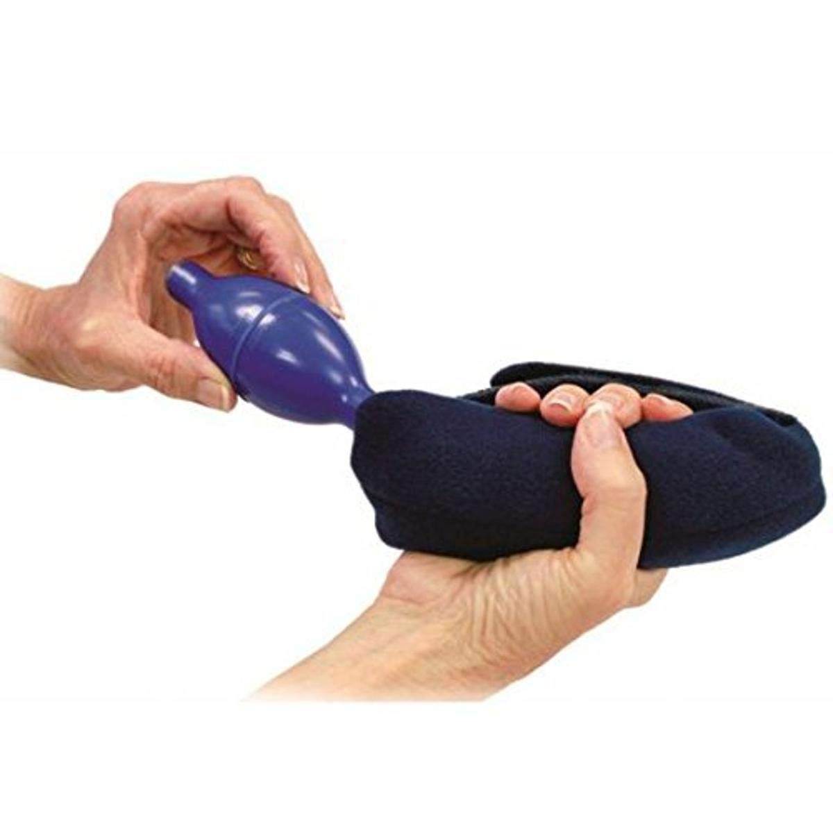 Air Hand Roll Orthosis with Finger Separators – Hand Positioning Support Brace for Contracture Management and Finger Abduction – REF HAL-101-FS