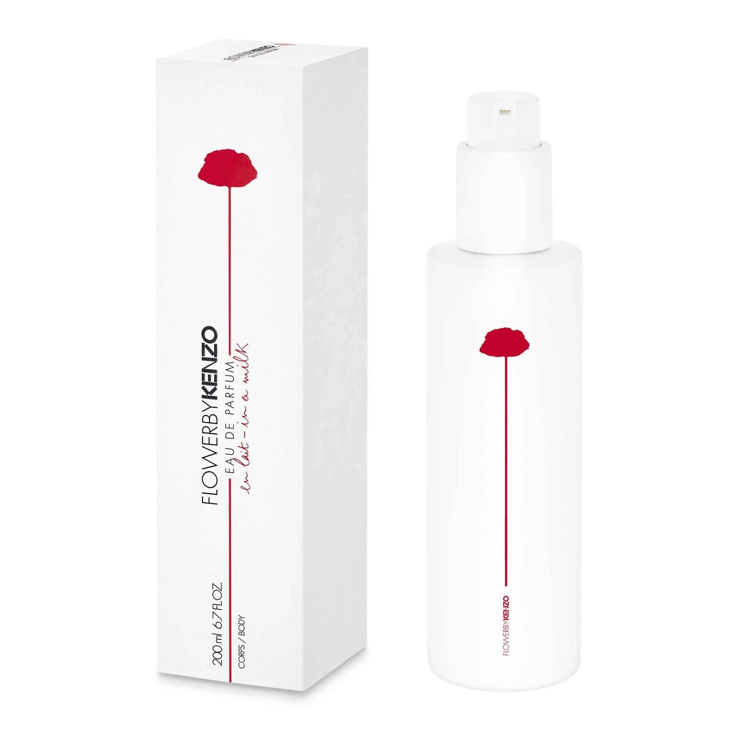 Kenzo - Flower - 6.7 Fl.oz. / 200ml perfumed Body Lotion/Body Milk