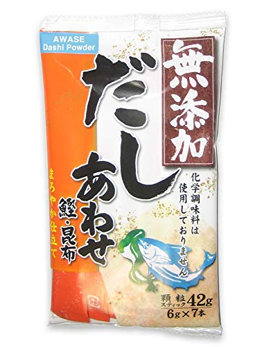 Shimaya Awase Dashi Powder (Bonito and Kelp Soup Stock) 1.48 oz (6 gram x 7 packets)