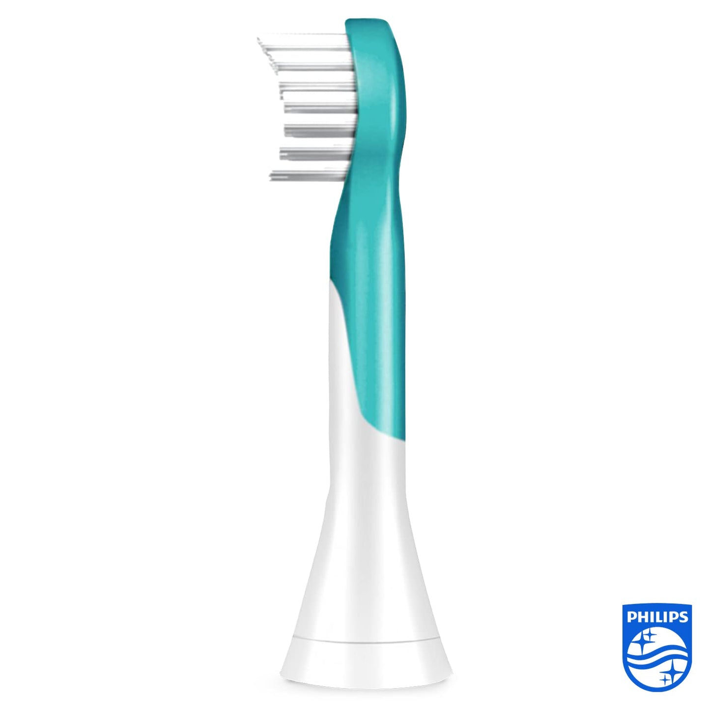 Philips Sonicare Original Brush for Kids HX6034 / 33, Gentle Cleaning of Children's Teeth, from 3 Years, 4 Pieces