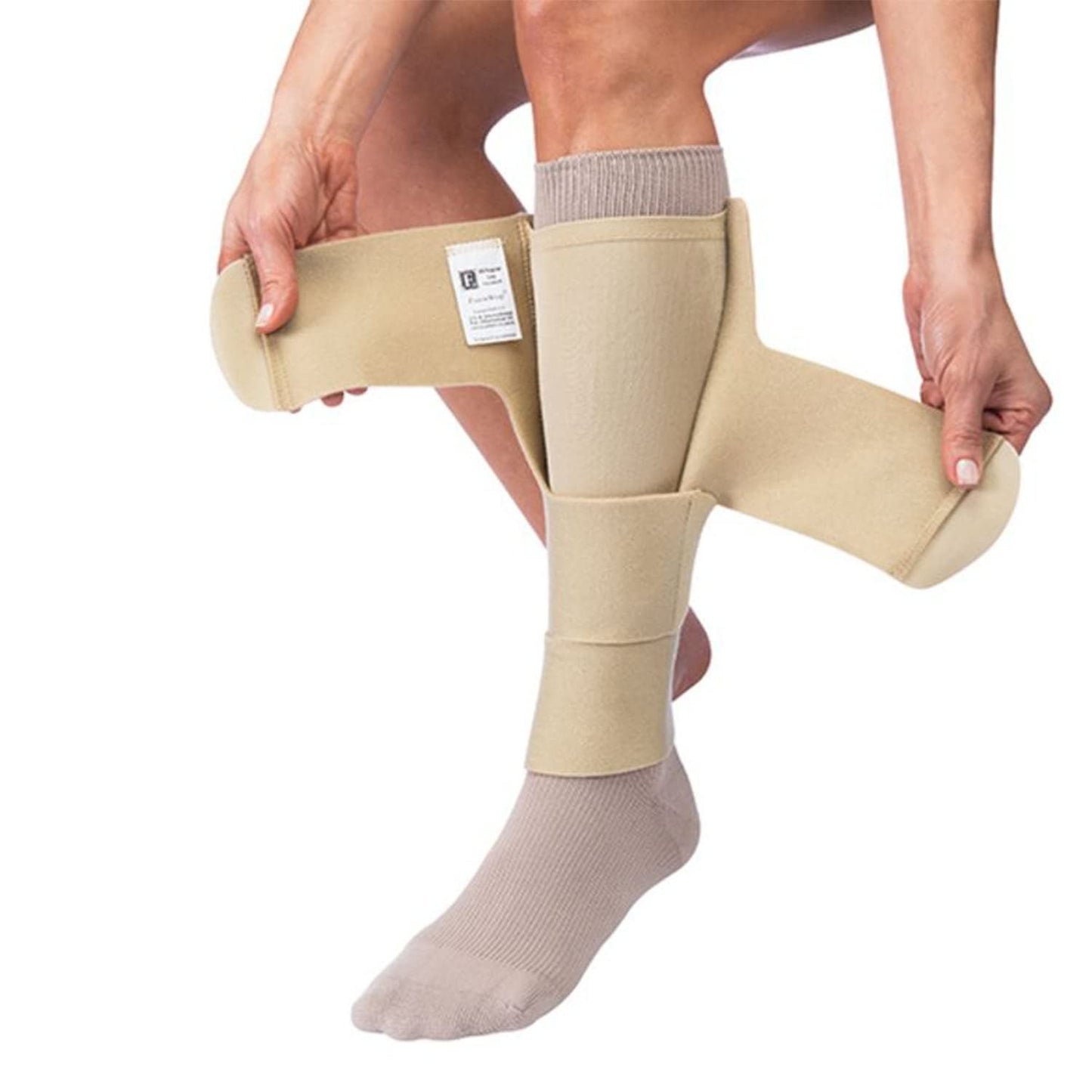 FarrowWrap 4000 Legpiece, BSNFarrowMed, Compression Leg Wrap (Reg-XSmall, Tan)