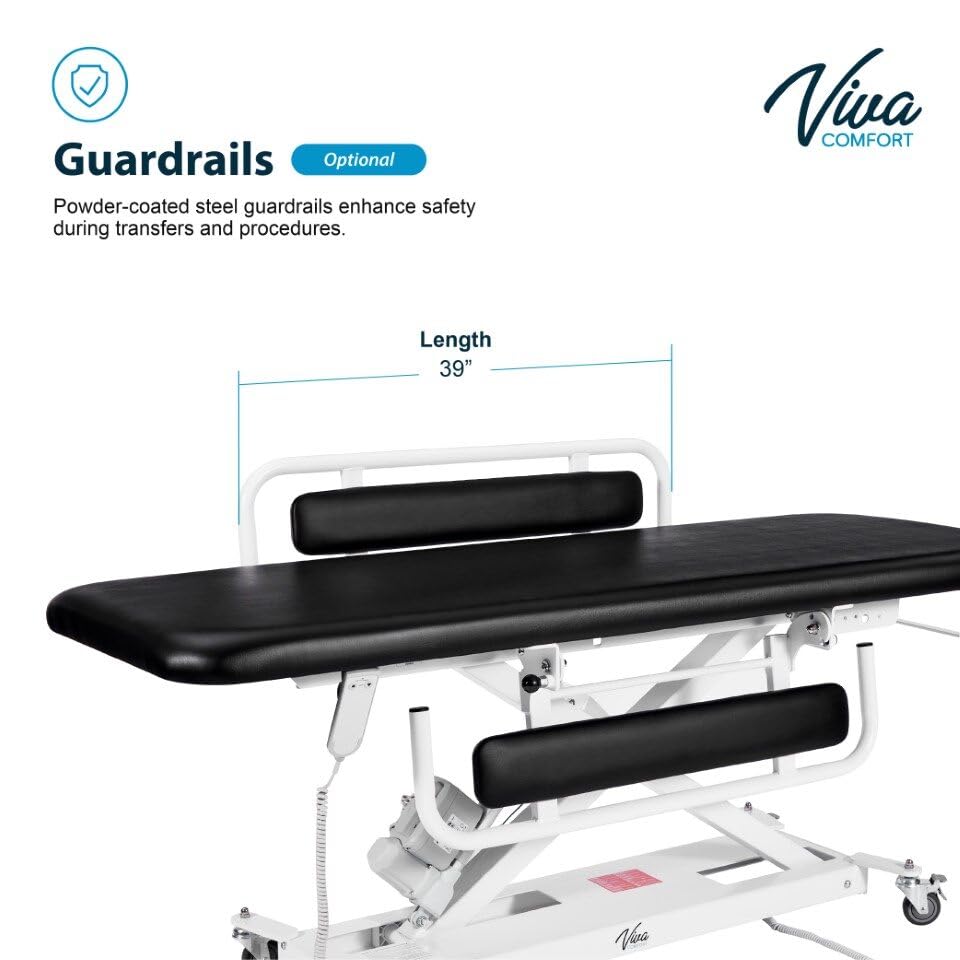 Xro Series Power Hi-Lo Exam Table Guardrails ONLY - Exam Table NOT Included