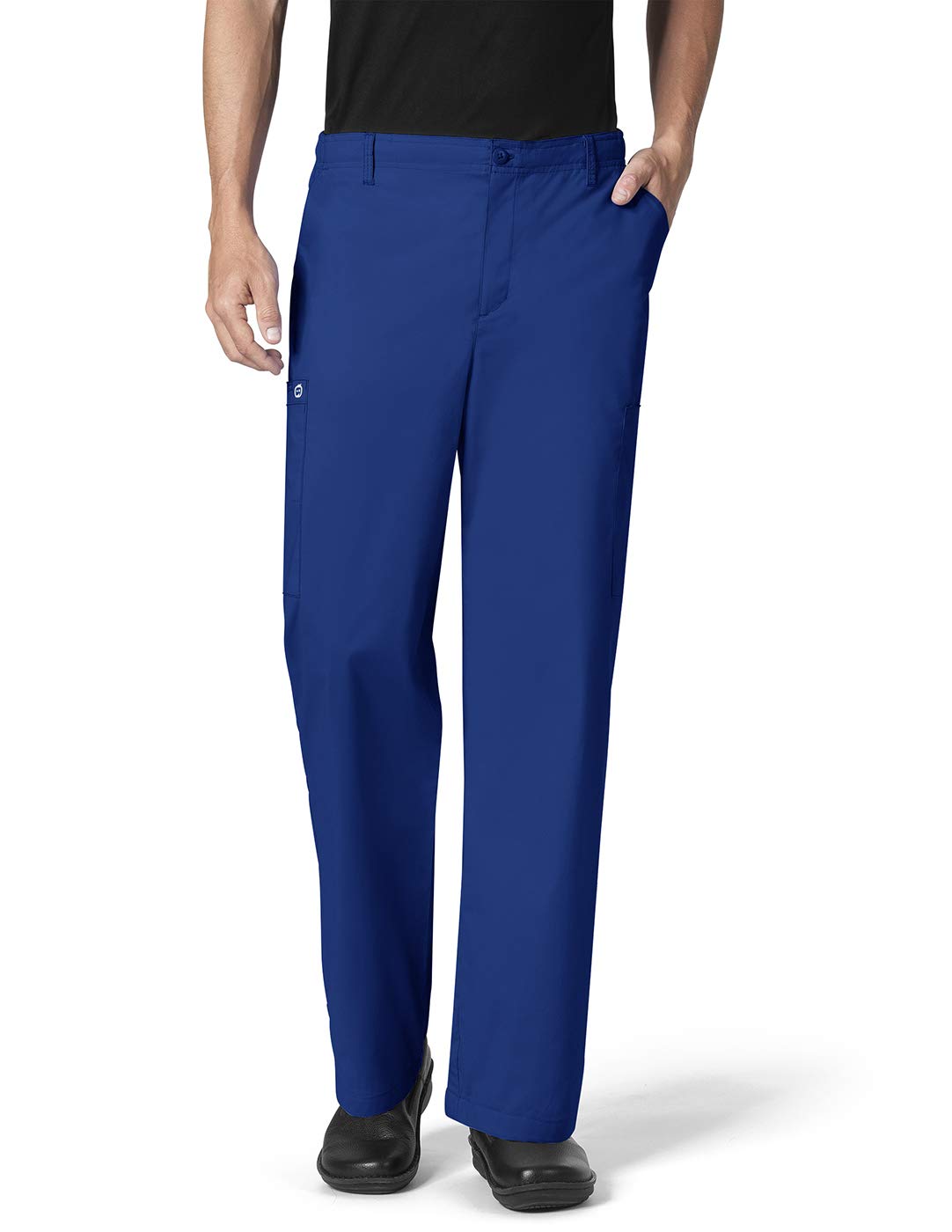 WonderWink Men's Cargo Pant, galaxy blue, Medium