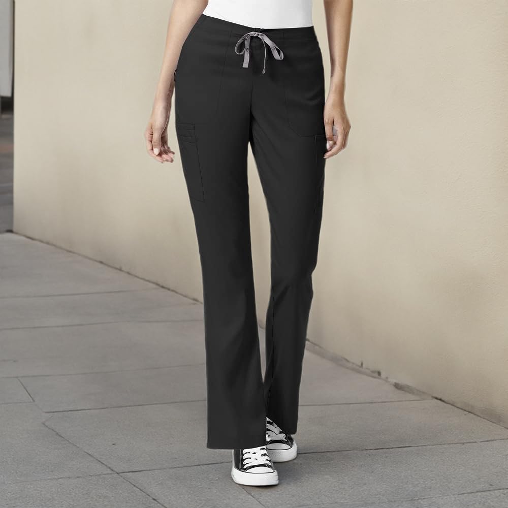 Wink Womens Moderate Flare Cargo Pant