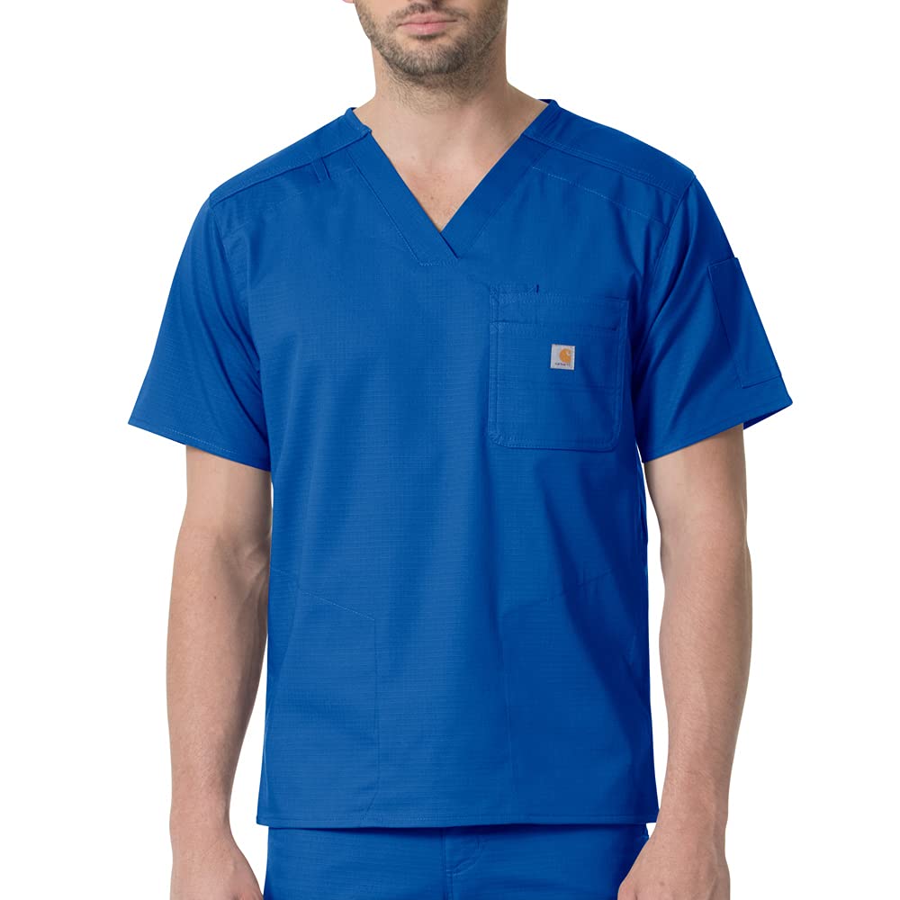 Carhartt Scrubs C16418 Men's Rugged Flex® Modern Fit Ripstop Chest Pock