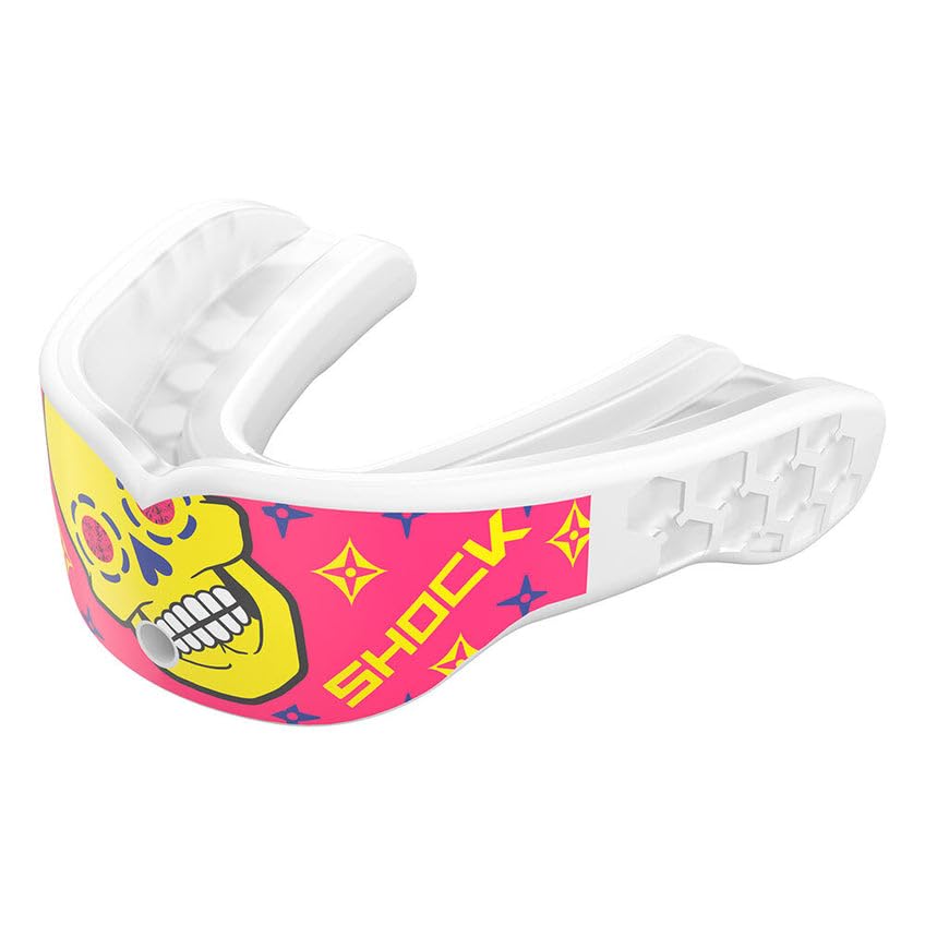 Shock Doctor SD11140-20234-OSFA Gel Max Power Print Pink Lux Skull Adult-OSFA