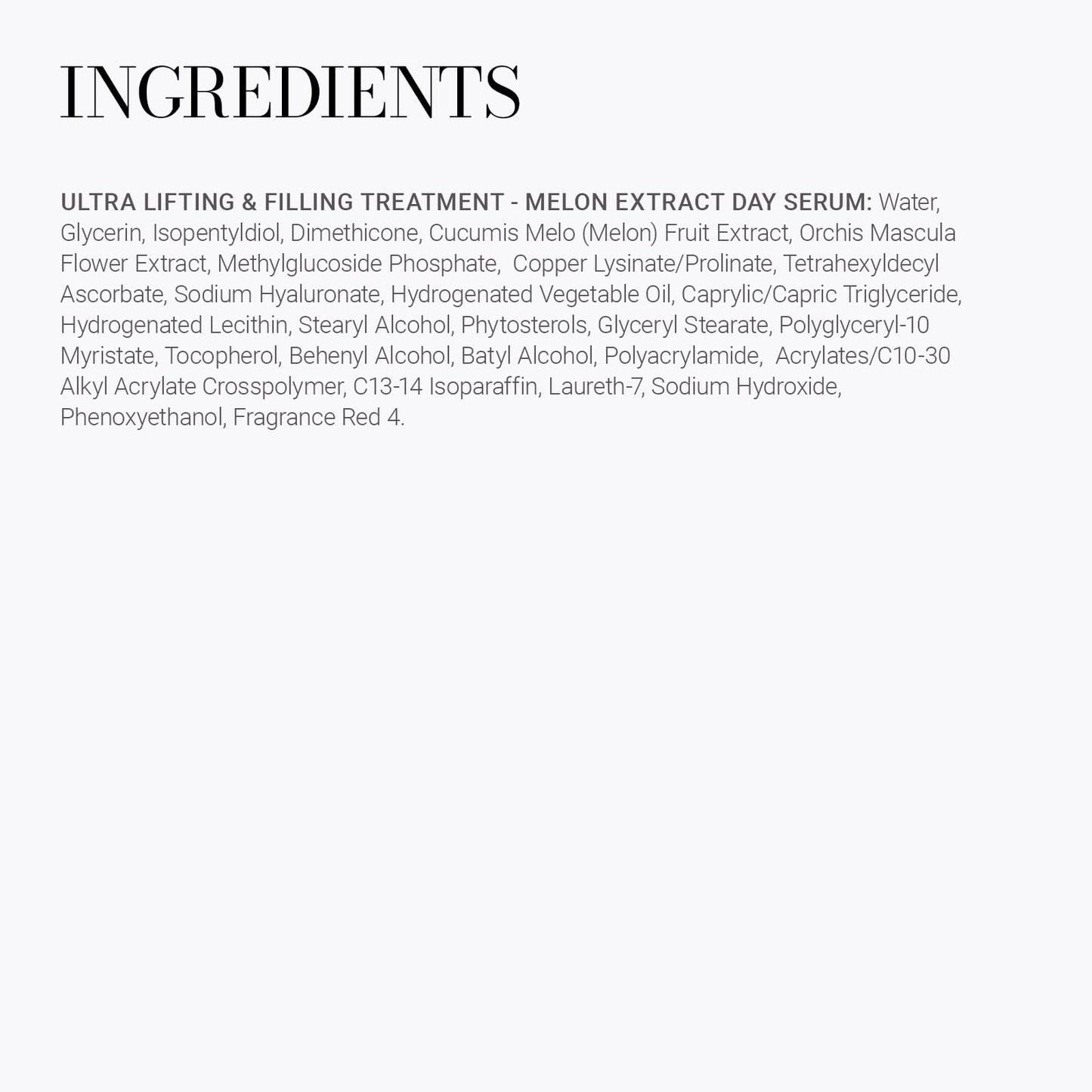 Meaningful Beauty Ultra Lifting & Filling Treatment , Melon Extract Day Serum