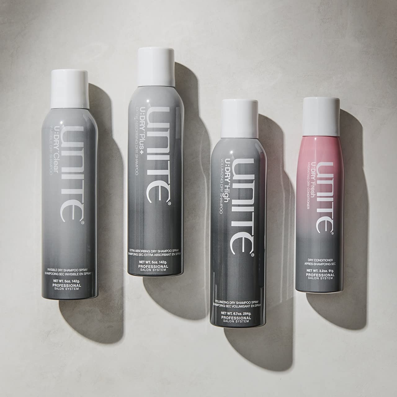 UNITE Hair – U:DRY Fresh – Waterless Dry Conditioner Spray to Restore Moisture, Soften & Smooth Between Washes – UV & Thermal Protection – 3.2 Oz