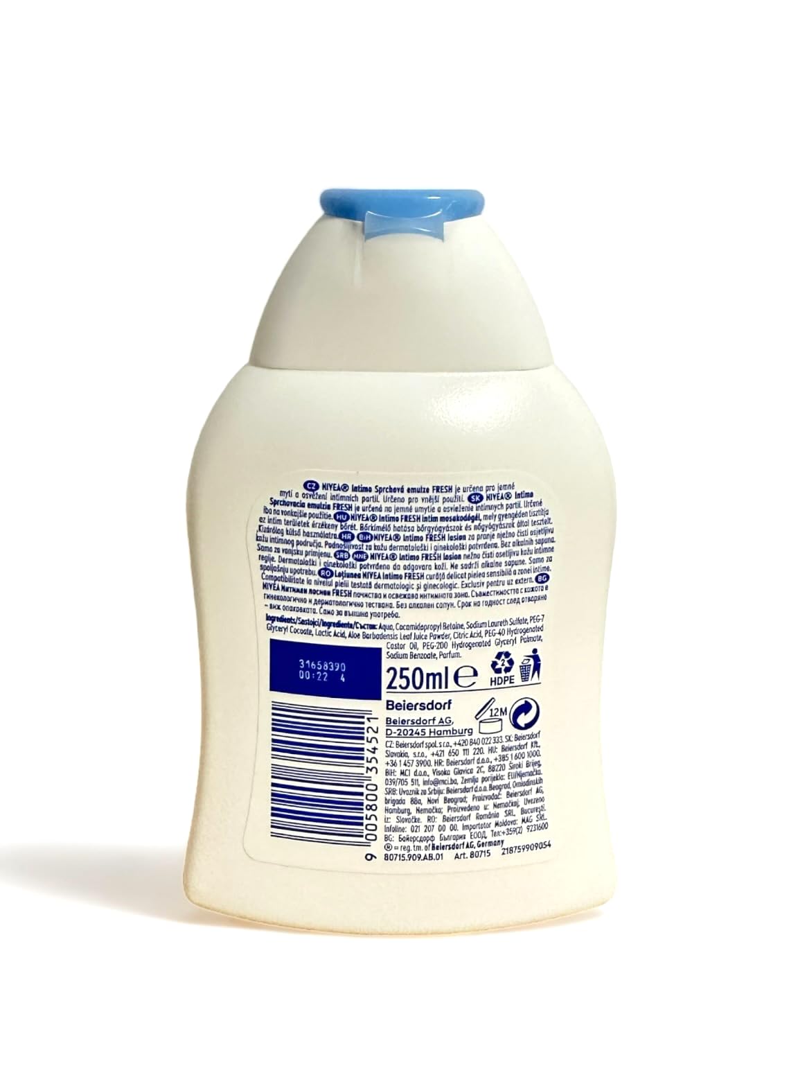 Fresh Intimo Wash Lotion - 250 ml by NIVEA