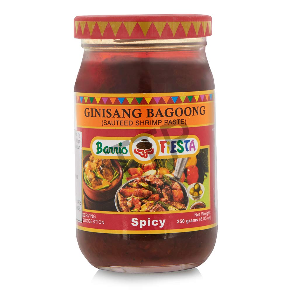 Barrio Fiesta Ginisang Bagoong Sauteed Shrimp Paste - Spicy 8.85oz (250g)