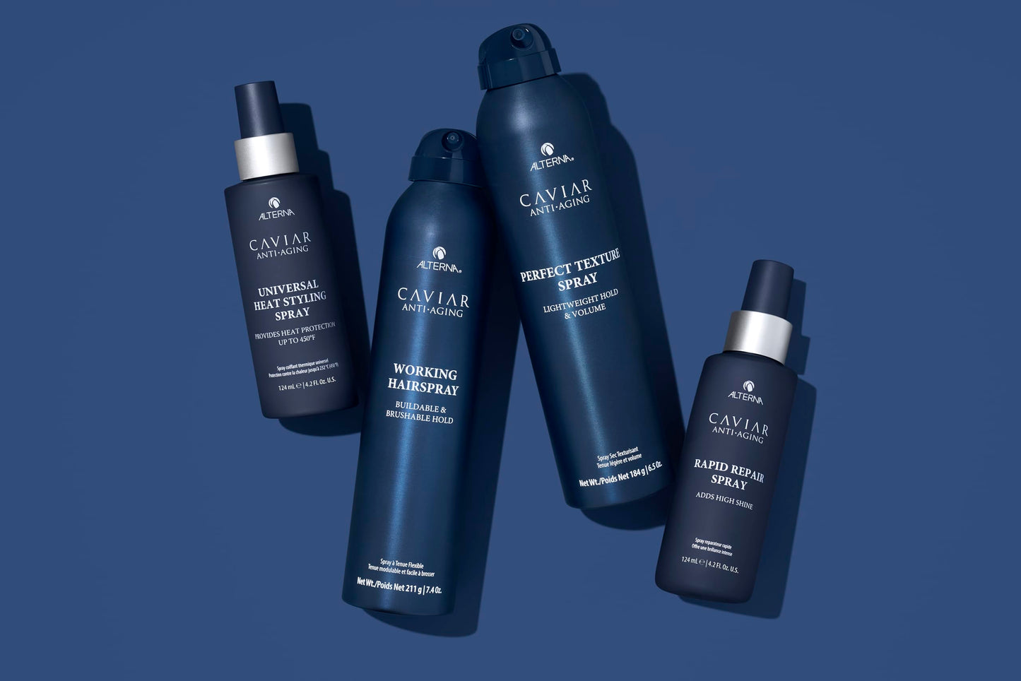 Alterna Haircare CAVIAR Anti-Aging Universal Heat Styling Spray 4.2 Fl Oz | Heat Protectant for Wet or Dry Hair | Detangles, Smooths, and Softens | Eliminates Frizz, Resists Humidity | All Hair Types