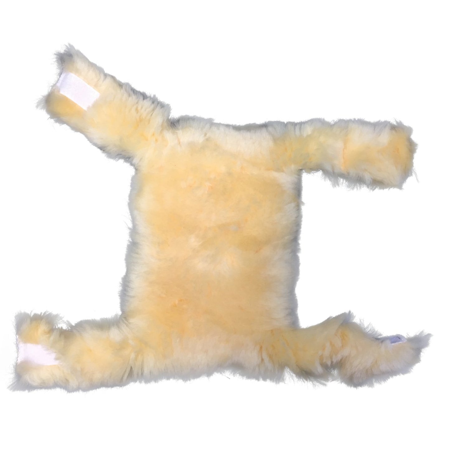 PCP Sheepskin Pressure Relief Sores Elbow Protectors, White
