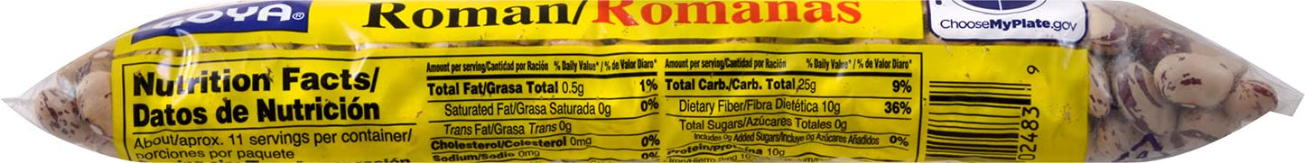 Goya Foods Roman Beans, 16 Ounce (Pack of 2)
