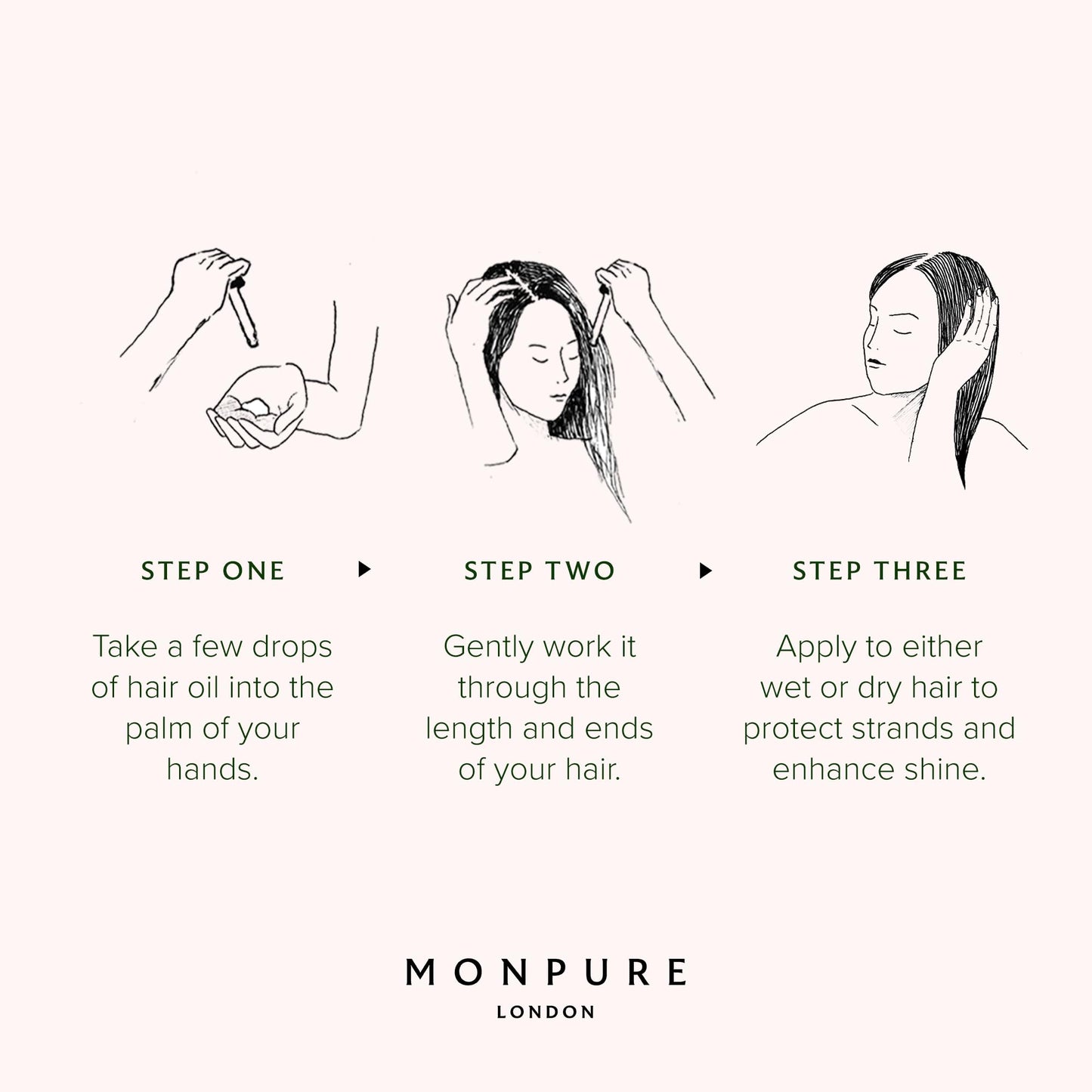 Monpure Ultralight Healthy Hair Oil