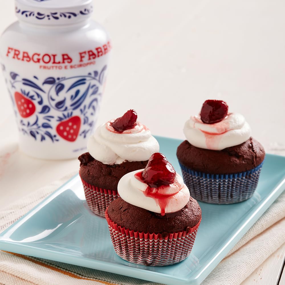 Fabbri Strawberries in Syrup, 14 ounce