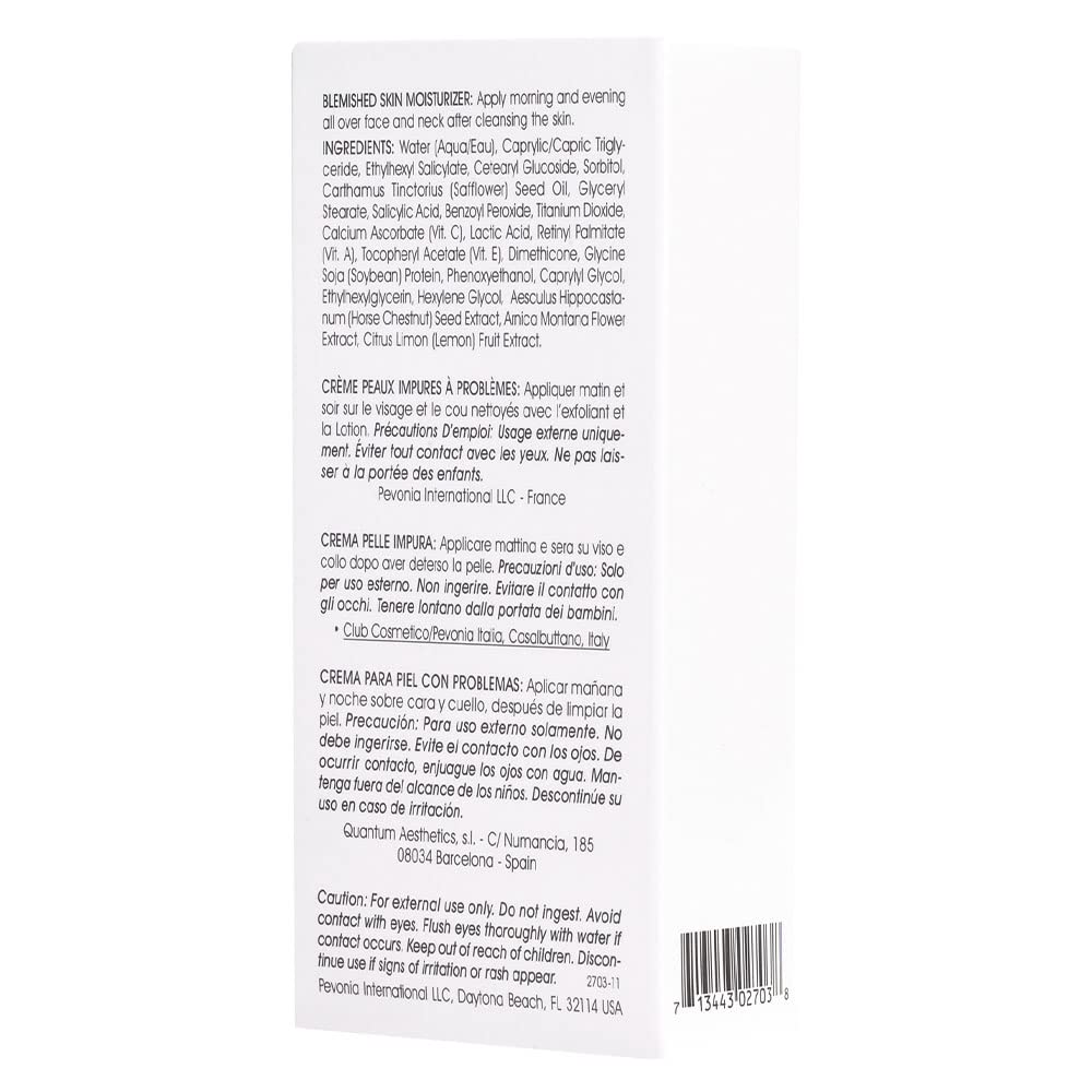 Pevonia Spateen Blemished Skin Moisturizer, 1.7 oz
