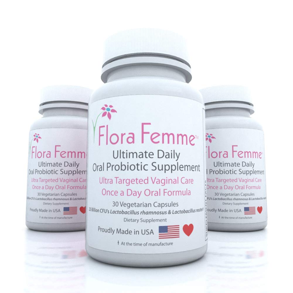Ultimate Daily Oral Probiotic Supplement - Support Urinary Tract & Vaginal Health - Eliminate Vaginal Odor, Balance pH, & Restore Proper Gut & Vaginal Flora - Ultra Potent Women's Blend