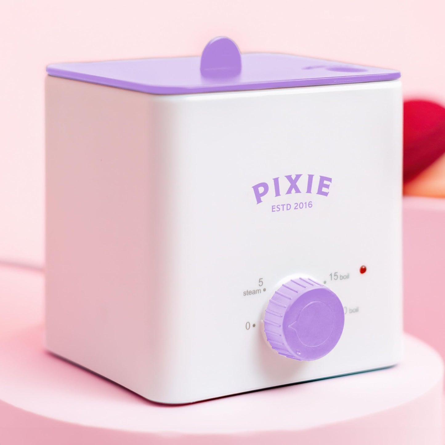 Pixie Menstrual Cup & Disc Boiler Sterilizer - Easily Clean Your Period Cup in Boiling Water! Kills 99.9% of Germs with Cleaner Solution for Feminine Care - FSA Eligible and HSA Eligible