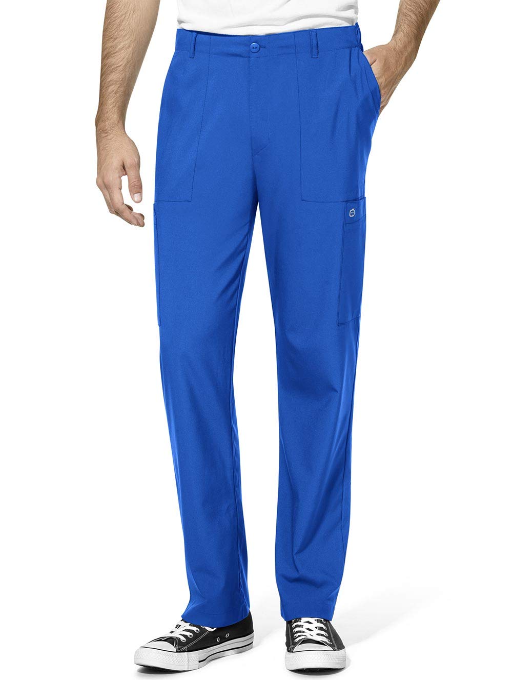 WonderWink Men's Big Men's Cargo Pocket Pant Pants, Royal, 3-XLarge