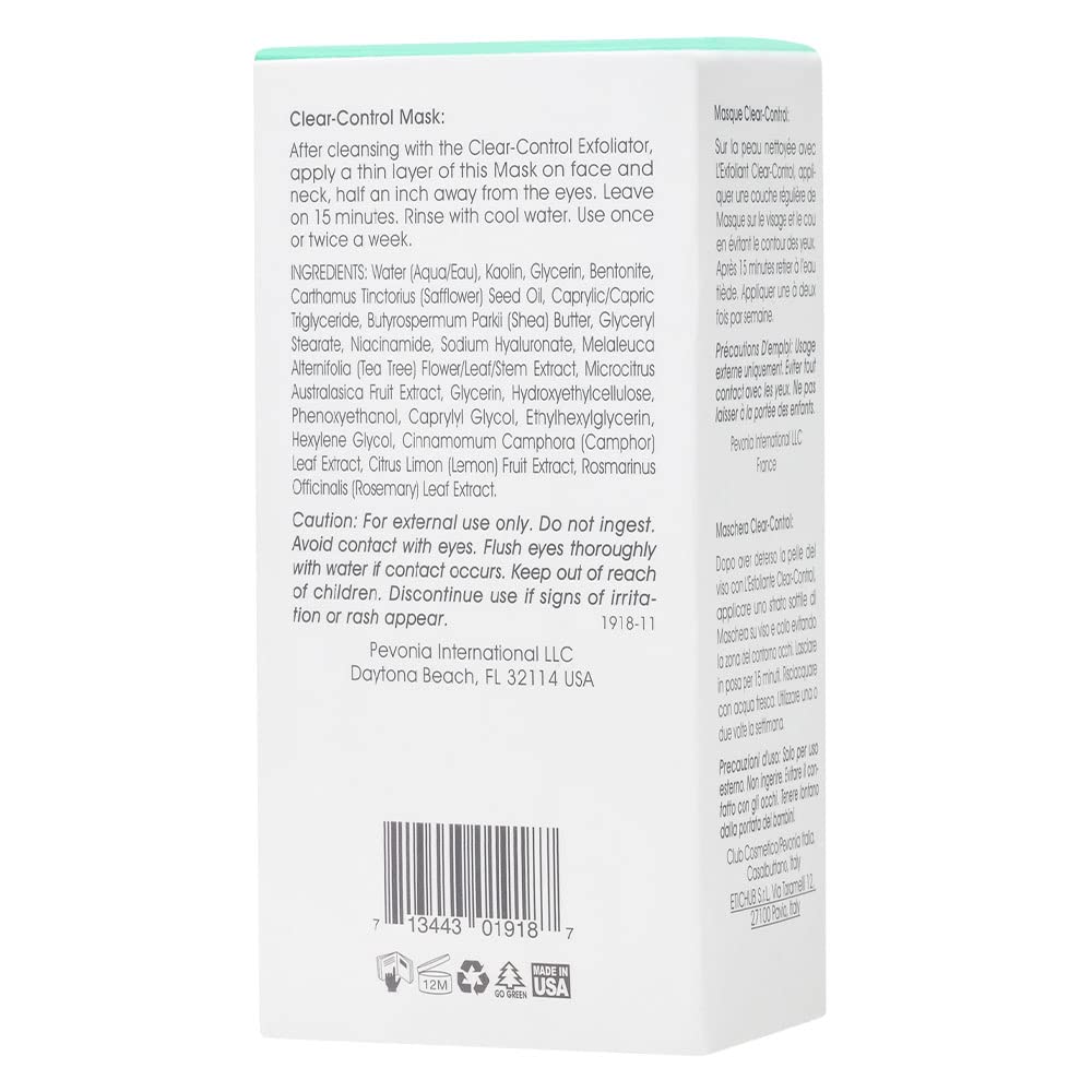 PEVONIA ProCorrective Clear-Control Mask, 1.7 oz.