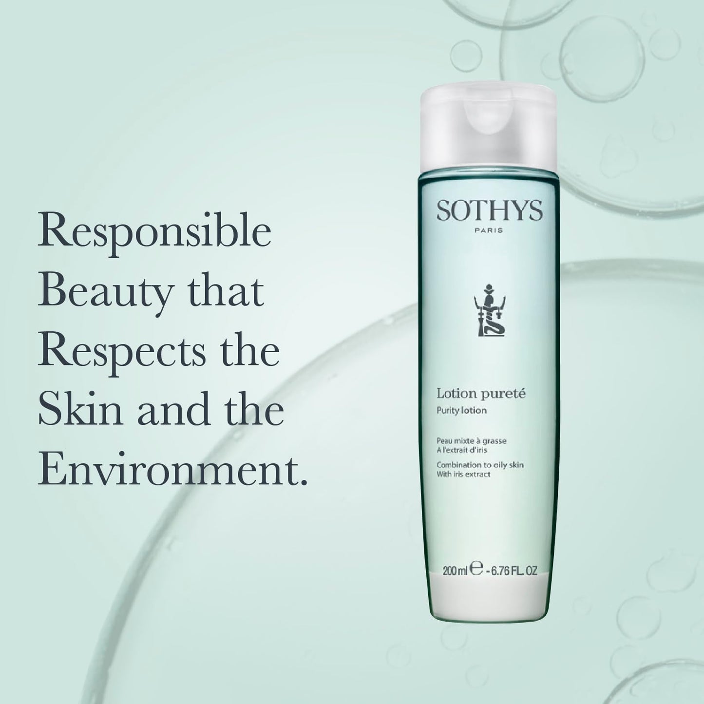 SOTHYS Purity Lotion | Bi-Phased Oil Lotion Cleanser, Acne Reducing Moisturizer |Toner for Combination to Oily Skin