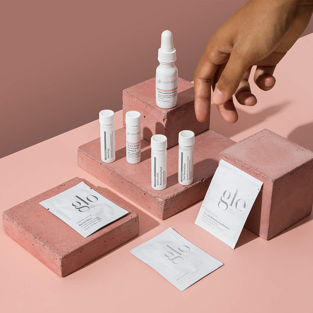 Glo Skin Beauty GlyPro AHA Resurfacing Peel Kit | Next-Level Resurfacing and Reparative Skin-Smoothing At-Home Peel Kit