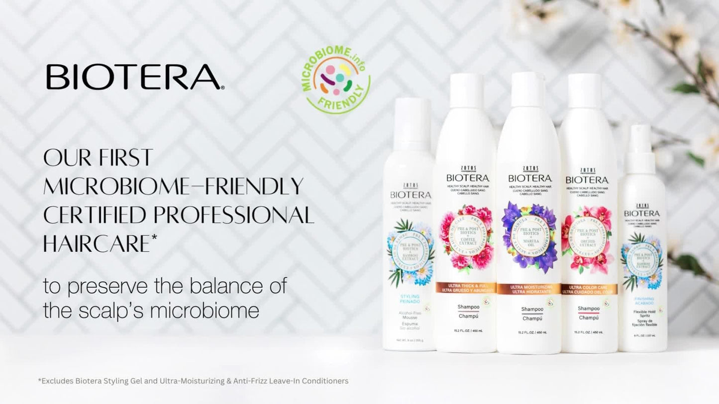 Biotera Ultra Moisturizing Shampoo | Hydrates Dry, Damaged, Coarse Hair | Microbiome Friendly | Vegan & Animal Test Free | Paraben & Sulfate Free | Color-Safe