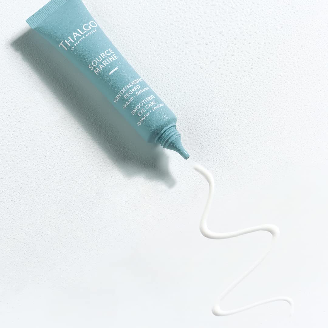 THALGO THALGO Marine Skincare, Hydrating and Smoothing Eye Care, Fluid Eye Care for All Skin Types, 0.5 fl. oz.