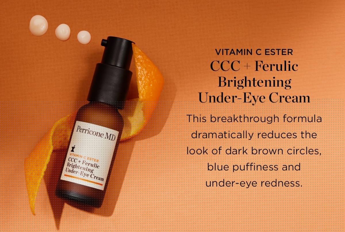 Vitamin C Ester CCC+ Ferulic Brightening Under-Eye Cream, 0.5 fl. oz.