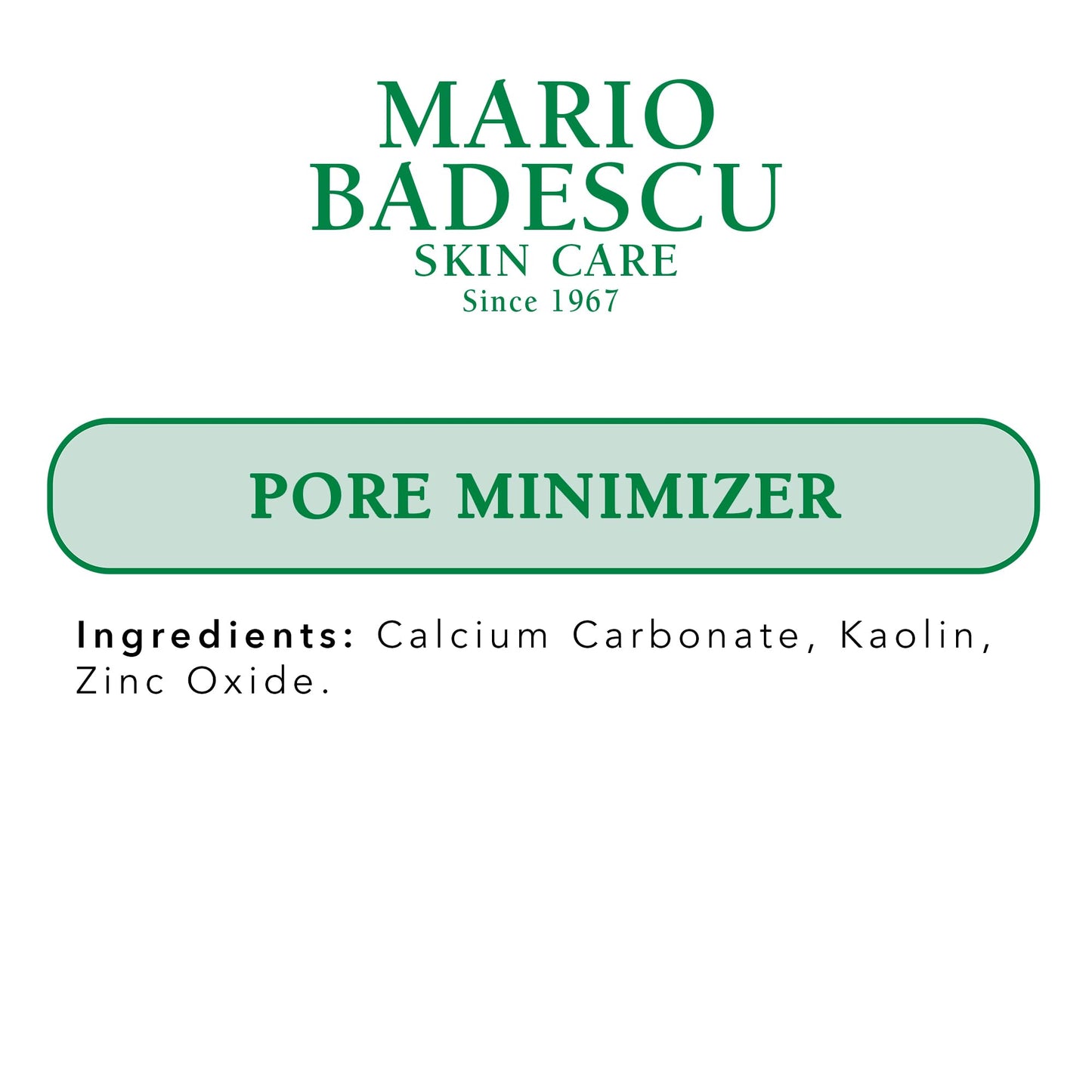 Mario Badescu Silver Powder Pore Minimizer, Skin Care Facial Pore Cleansing Mask With Kaolin Clay & Zinc Oxide