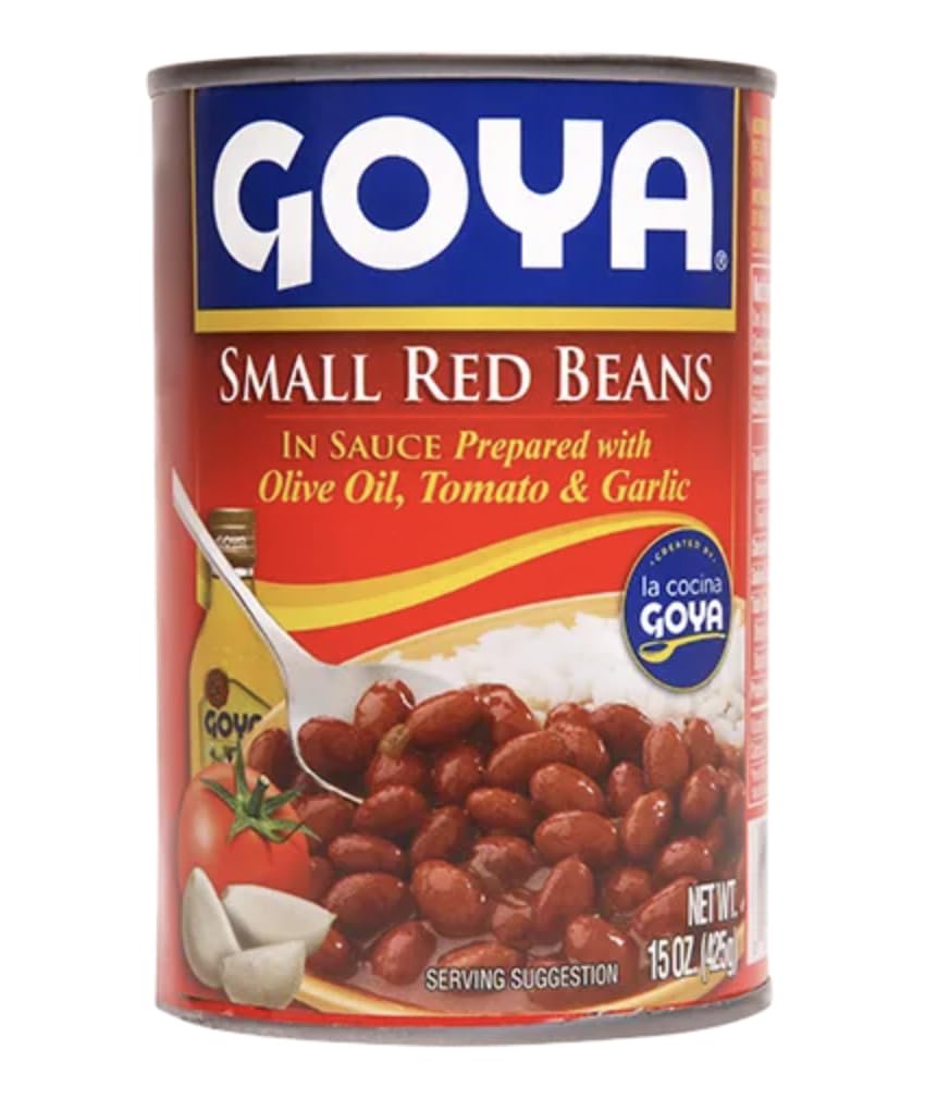 Goya Small Red Beans in Sauce, 15 oz, 2-Pack