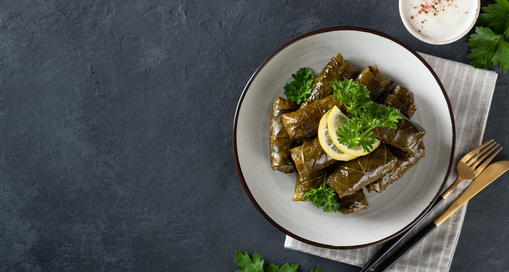 Sanniti Dolmas Stuffed Grape Leaves | Ready to Eat, 70 oz