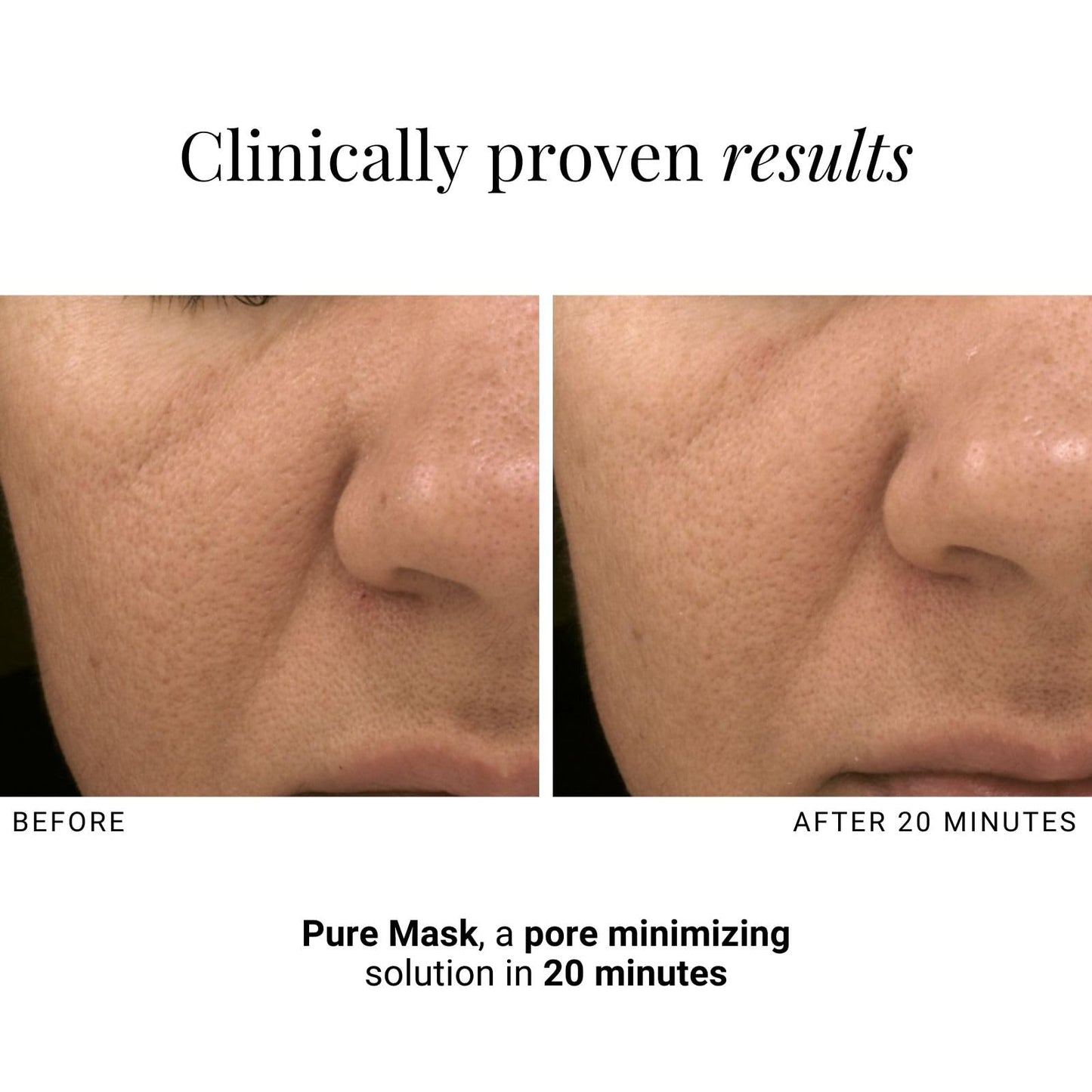 G.M. COLLIN Pure Mask | Purifying Clay Mask with Salicylic Acid for Oily Skin | Pore Minimizing & Redness Relief | Absorbs Oil & Visibly Refines Pores