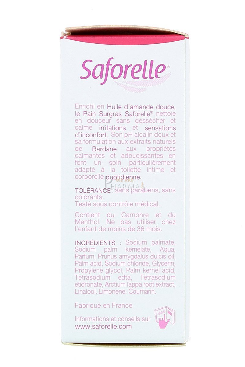 Saforelle Lipid-Enriched Bar Cleanser