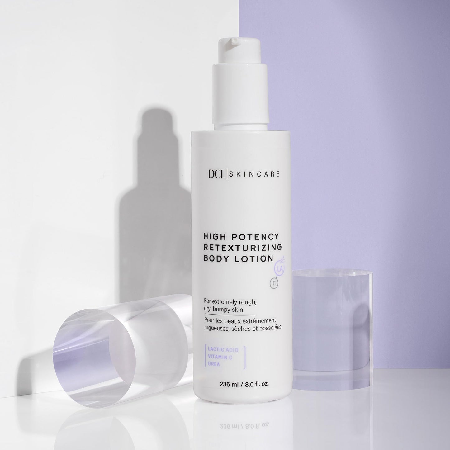DCL Skincare High Potency Retexturizing Body Lotion for Smooth, Renewed Skin, 8 Fl oz