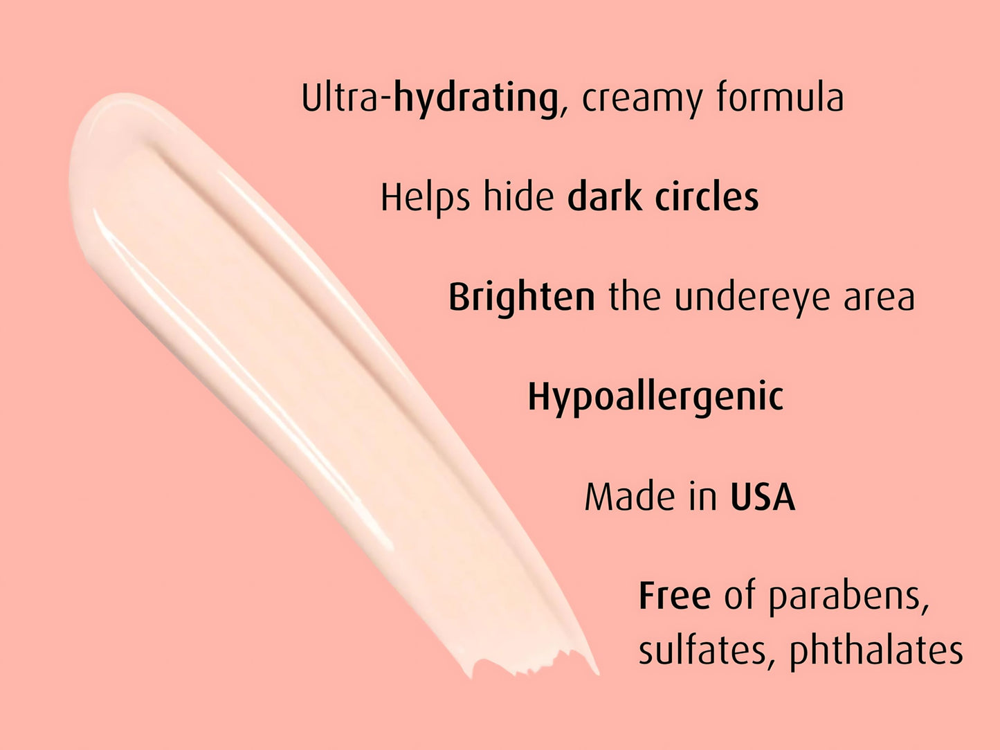 Lune+Aster RealGlow Undereye Brightener | Hide Dark Circles, Illuminate Eyes, Ultra-Hydrating Creamy Formula With Vitamin E. Hypoallergenic, Vegan, Paraben & Phthlate Free.